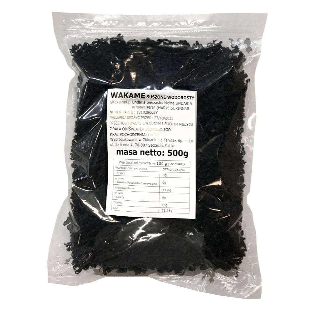 Glony wakame 500 g