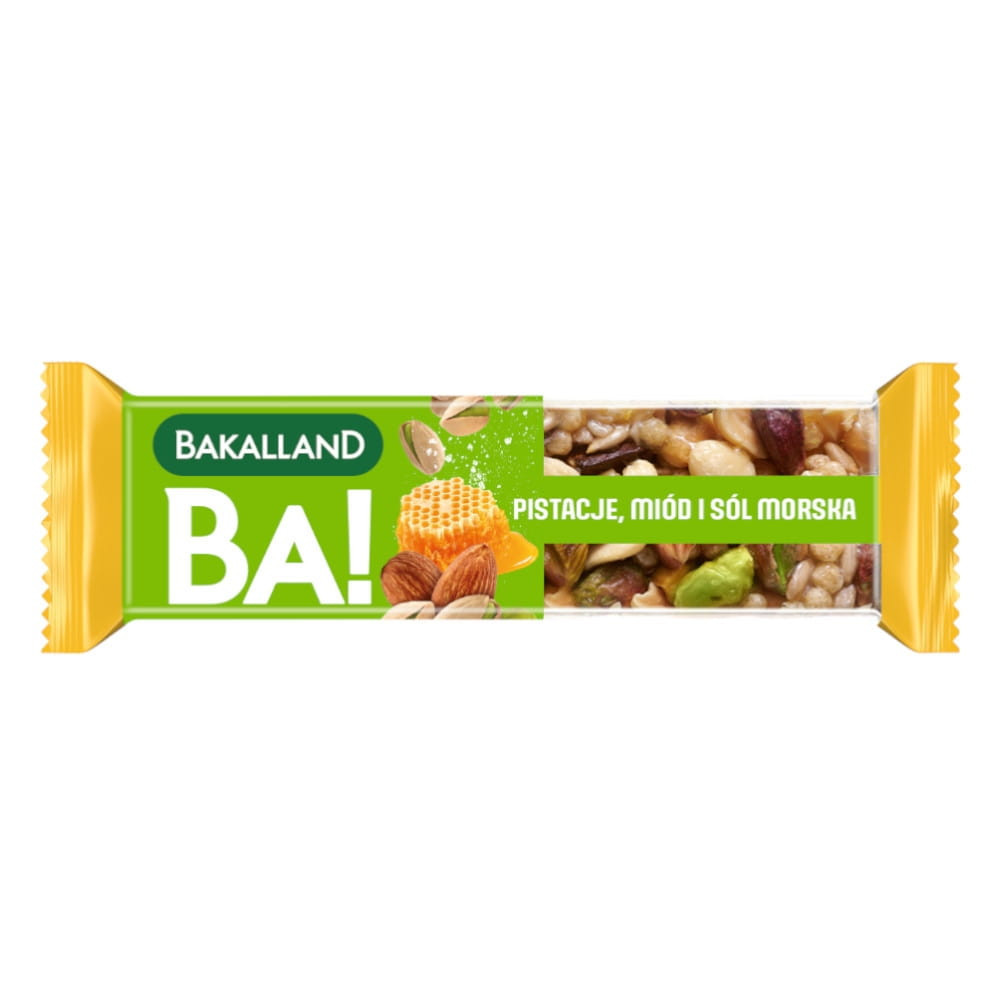 Baton BA! pistacje miód sól morska 30 g