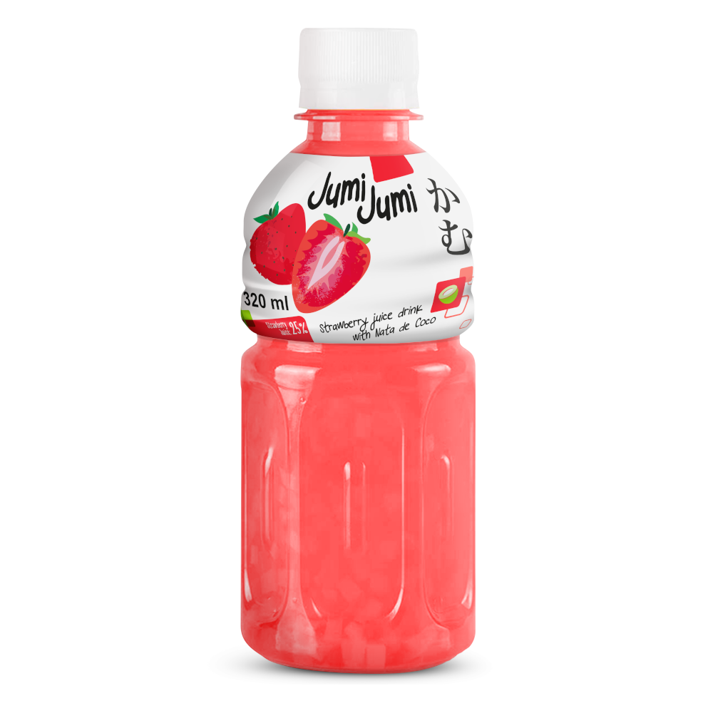 Napój niegazowany Truskawka z Nata de Coco 320 ml